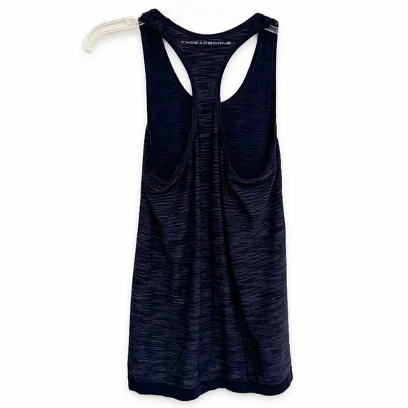 Under Armour | Threadborne Racerback Tank Top Navy Blue Size Small - Picture 2 of 4